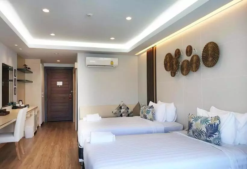 プールの見えるデラックスルーム, Chaolao Cabana Resort
