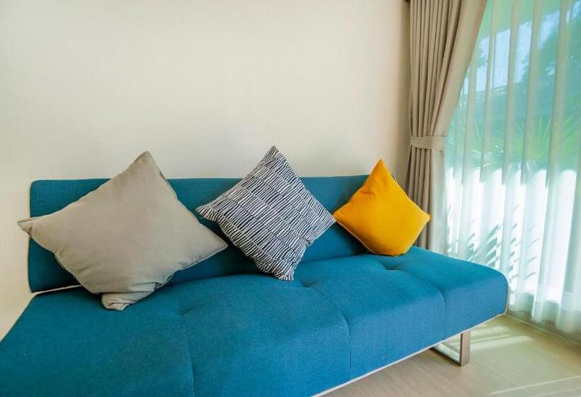 1침실 빌라 정원 전망, Chaolao Cabana Resort