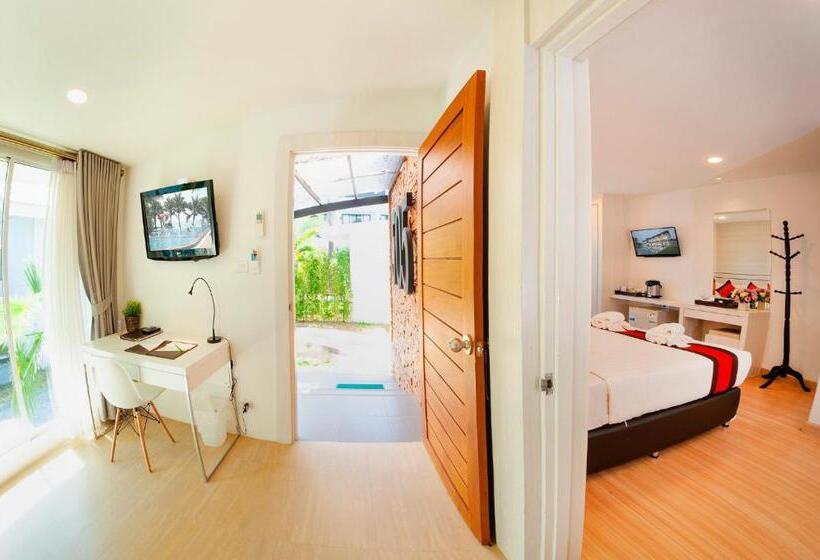 Вилла 1 Спальня Вид на Сад, Chaolao Cabana Resort