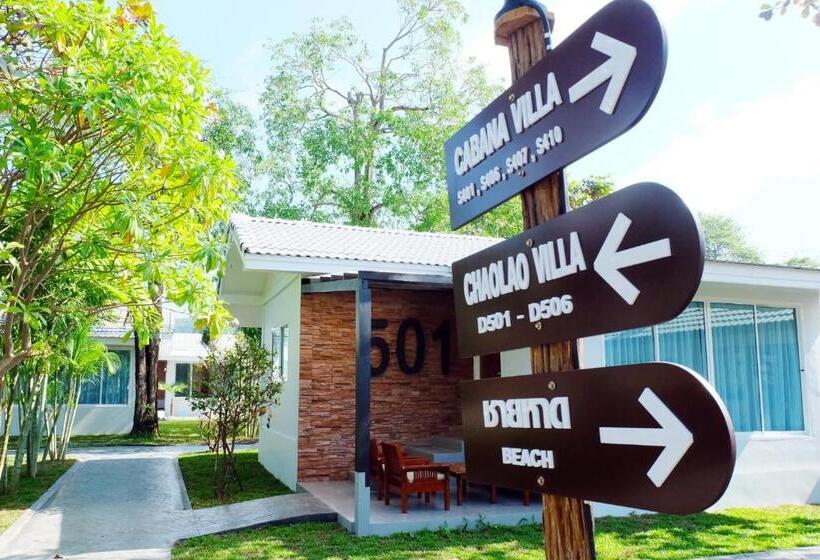 1침실 빌라 정원 전망, Chaolao Cabana Resort