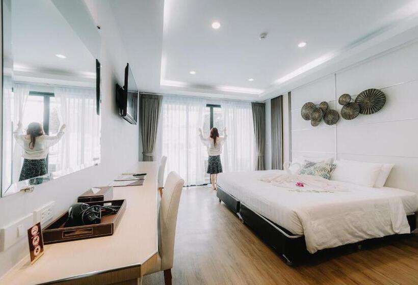 스탠다드 룸 킹사이즈 침대, Chaolao Cabana Resort