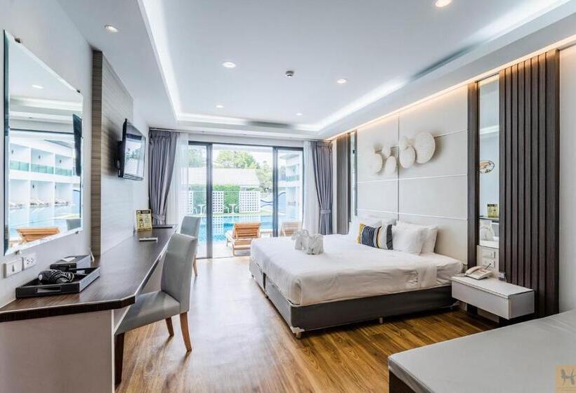 스탠다드 룸 킹사이즈 침대, Chaolao Cabana Resort