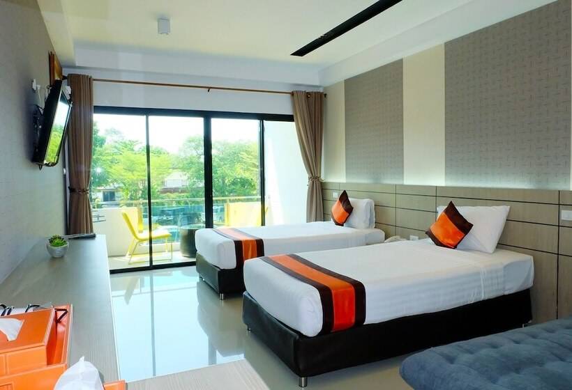 디럭스 룸, Chaolao Cabana Resort