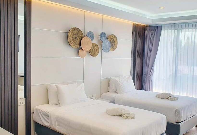 풀장 전망 디럭스 룸, Chaolao Cabana Resort