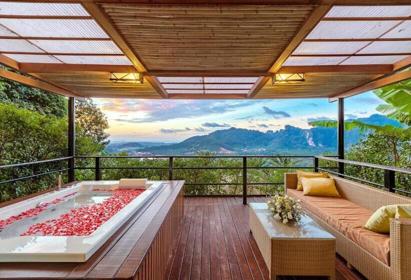 스위트 킹사이즈 침대, Aonang Fiore Resort   Sha Extra Plus
