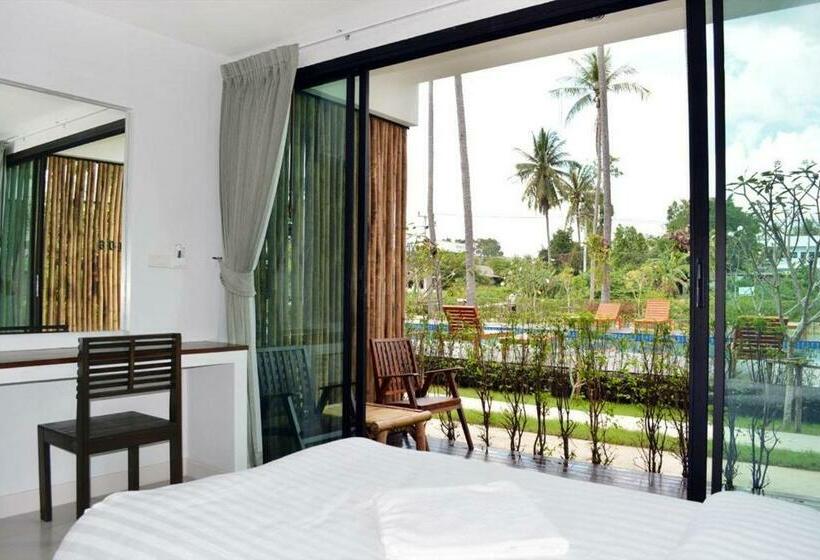 풀장 전망 디럭스 룸, The Nidhra Boutique Resort