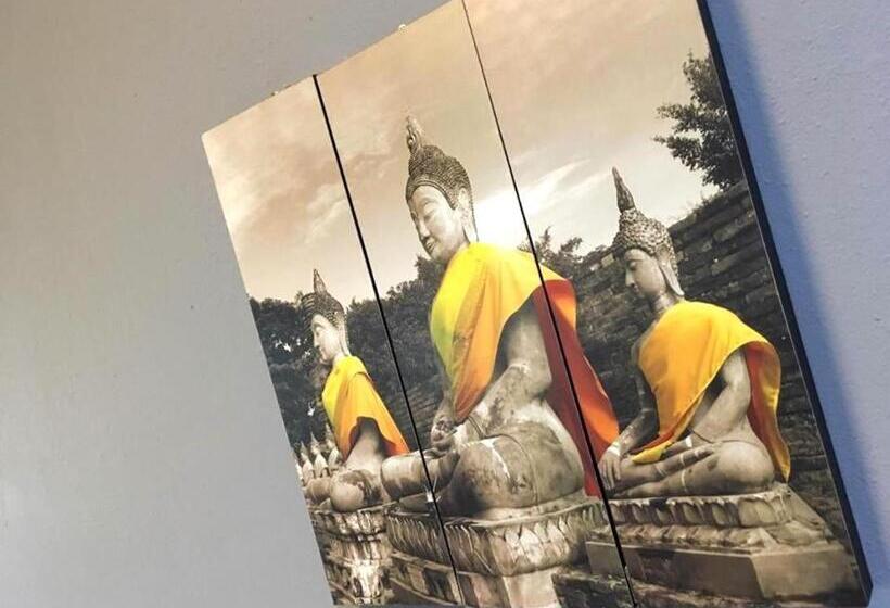 Pokój Deluxe, At Home Hostel, Pak Chong