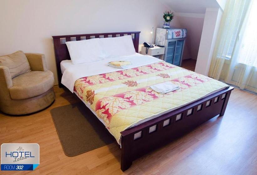 اتاق استاندارد یک نفره, Garni Hotel Lotos