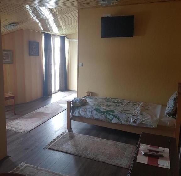 اتاق سه نفره دلوکس با چشم‌انداز دریا, Hostel Otard