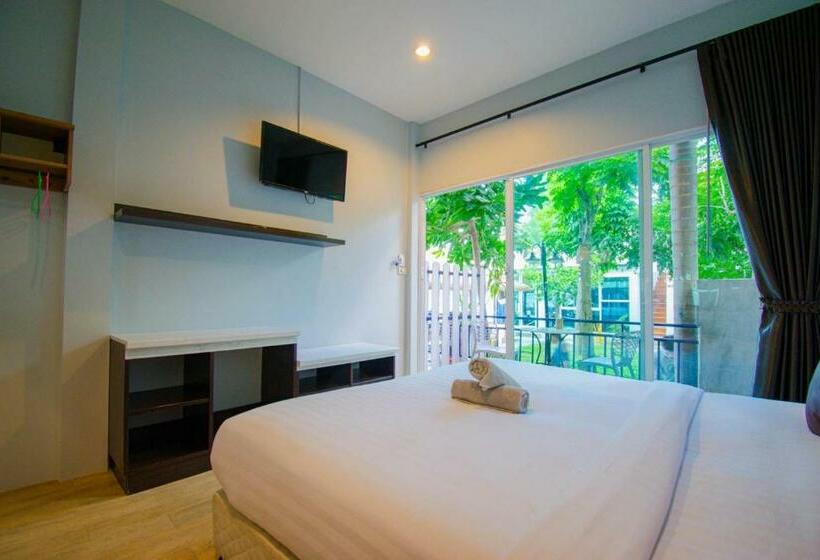 غرفة سوبيريور مزودة بشرفة, Samed Seaside Resort