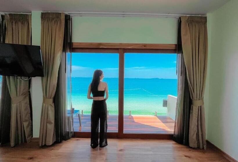 غرفة عائلية مطلّة علي البحر, Samed Seaside Resort