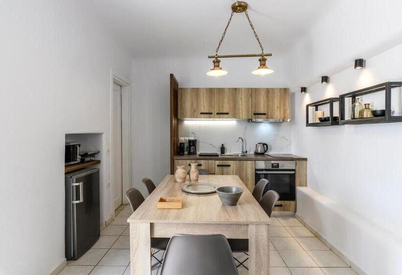 스위트 킹사이즈 침대, Sea Rock & Sky Private Mykonos Residence