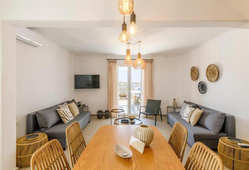 高级套房带海景, Sea Rock & Sky Private Mykonos Residence