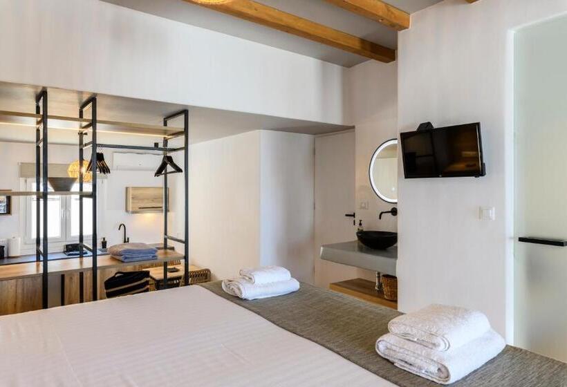 ハイドロマッサージバス付きスイート, Sea Rock & Sky Private Mykonos Residence