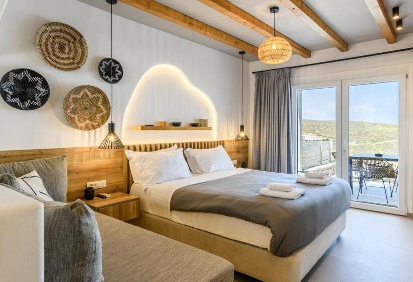 바다 전망 스위트, Sea Rock & Sky Private Mykonos Residence