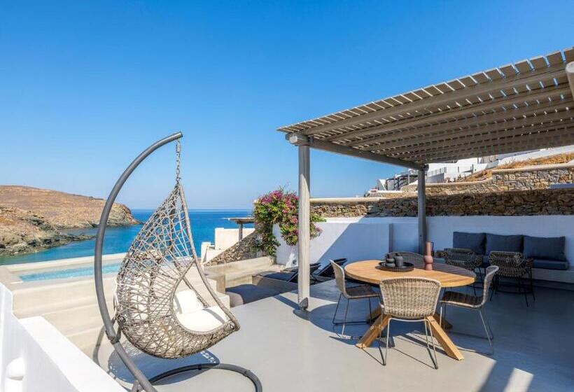 ویلای 1 خوابه با چشمانداز دریا, Sea Rock & Sky Private Mykonos Residence