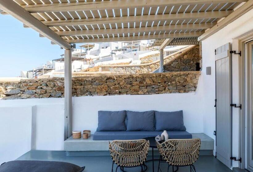 1침실 빌라 바다전망, Sea Rock & Sky Private Mykonos Residence