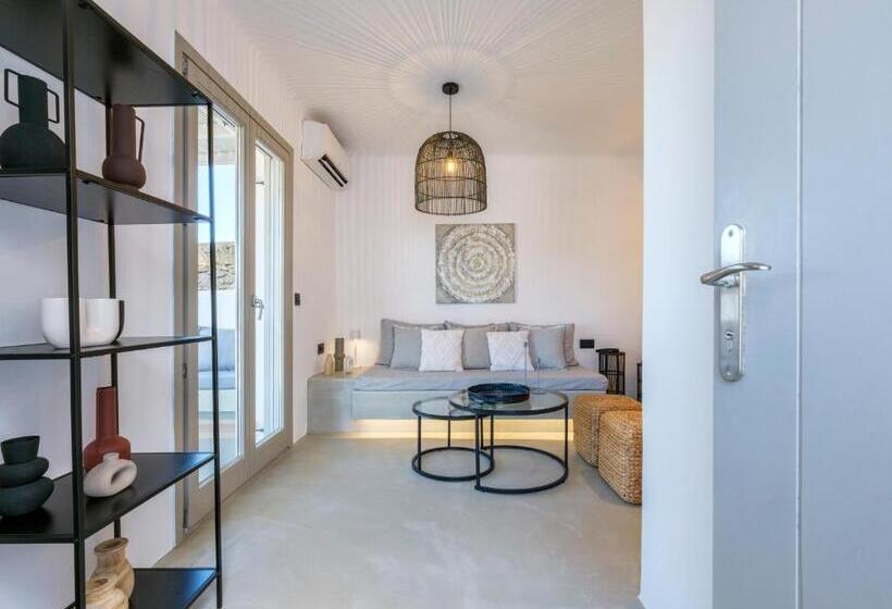 ویلای 1 خوابه با چشمانداز دریا, Sea Rock & Sky Private Mykonos Residence