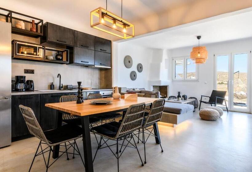 빌라 침실 1개, Sea Rock & Sky Private Mykonos Residence