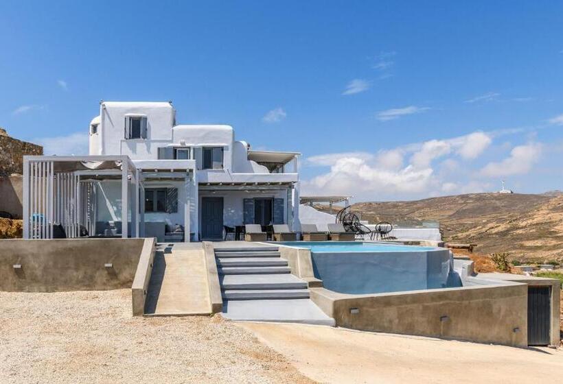 빌라 침실 1개, Sea Rock & Sky Private Mykonos Residence