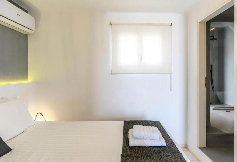 스위트 킹사이즈 침대, Sea Rock & Sky Private Mykonos Residence
