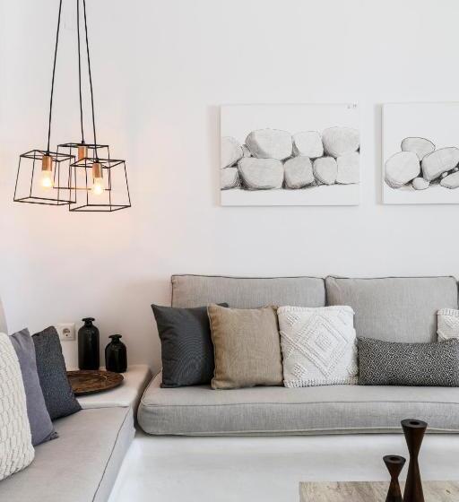 스위트 킹사이즈 침대, Sea Rock & Sky Private Mykonos Residence