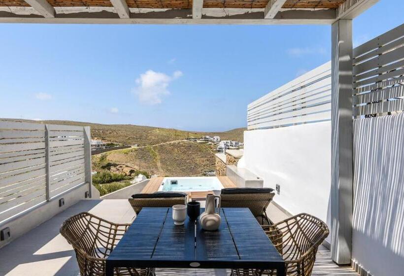 ハイドロマッサージバス付きスイート, Sea Rock & Sky Private Mykonos Residence