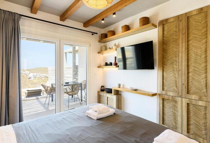 바다 전망 스위트, Sea Rock & Sky Private Mykonos Residence