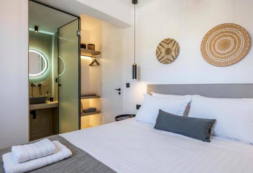 オーシャンビューの1ベッドルームビラ, Sea Rock & Sky Private Mykonos Residence