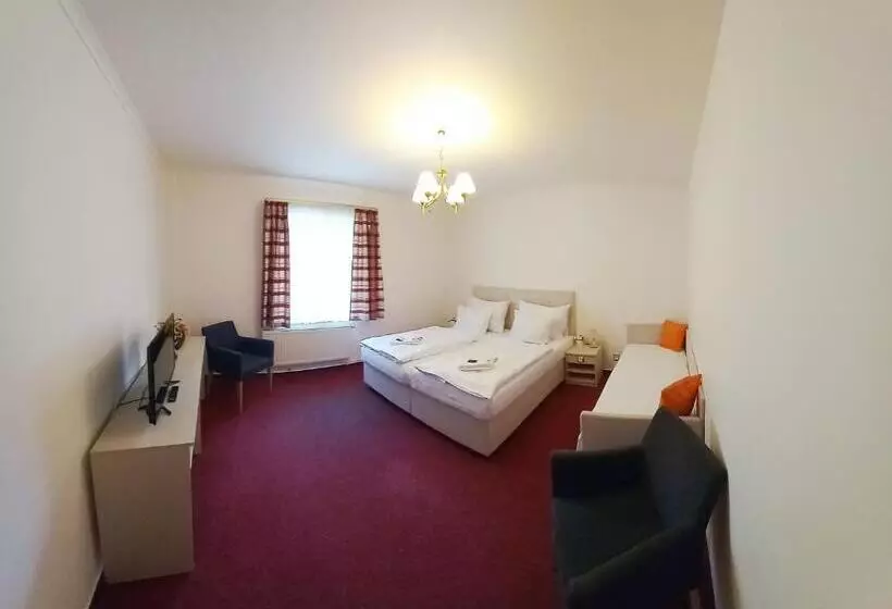 Deluxe Kolmen Hengen Huone, Hradec