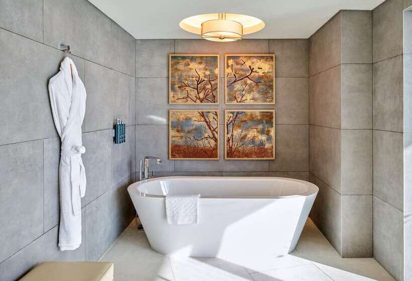 سوئیت با تخت بزرگ, Alrayyan Hotel Doha, Curio Collection By Hilton