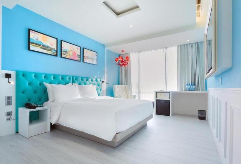 اتاق سوپریور چهار تخته, Fx Hotel Tainan