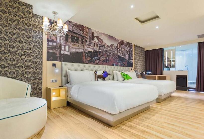 اتاق سوپریور چهار تخته, Fx Hotel Tainan