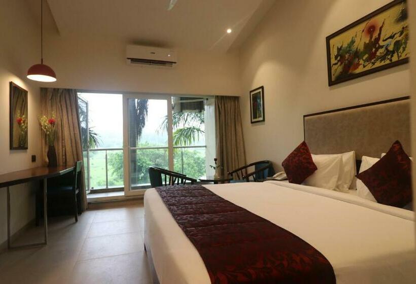 Standard-huone King-vuode, 7 Apple Resort  Lonavala