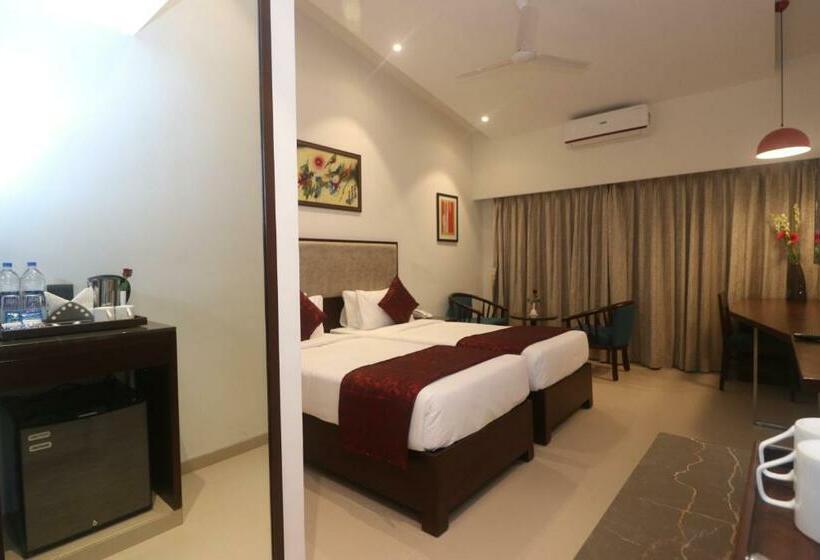 Standard-huone Puutarhanäkymä, 7 Apple Resort  Lonavala