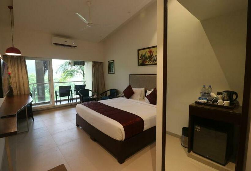 Standard-huone King-vuode, 7 Apple Resort  Lonavala