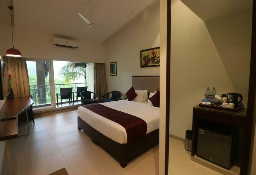 Standard-huone King-vuode, 7 Apple Resort  Lonavala