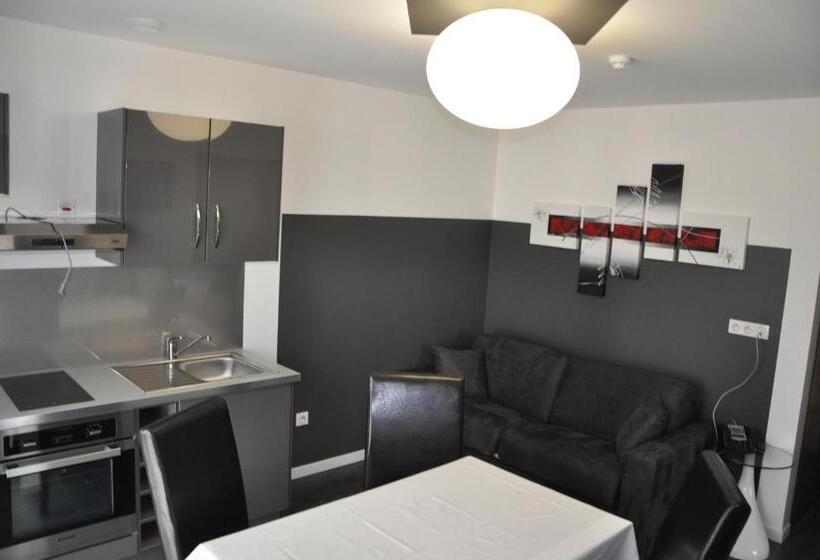 Апартаменты 2 Спальни, The Originals City, Hôtel Des Arts, Montauban