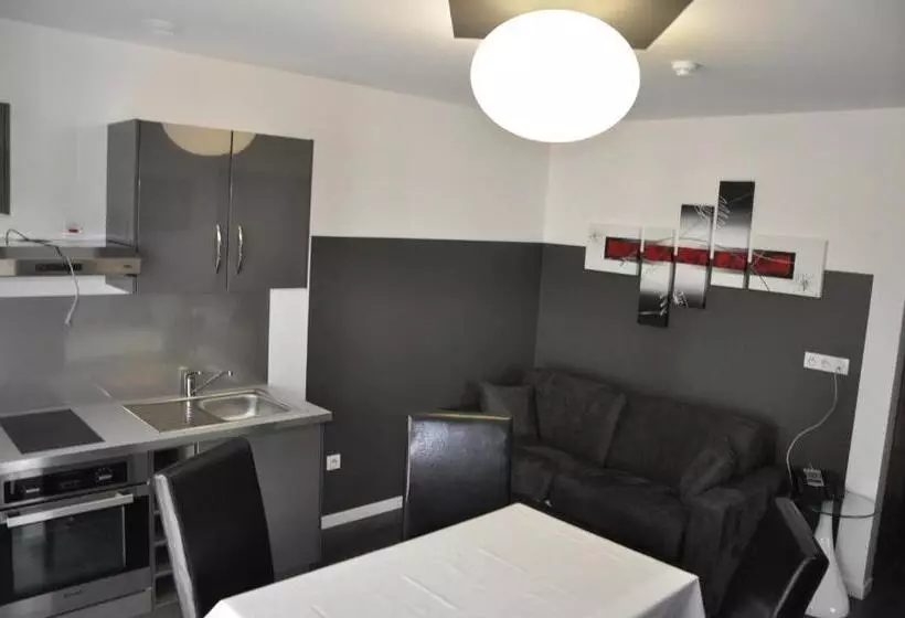 ２ベッドルームアパートメント, The Originals City, Hôtel Des Arts, Montauban