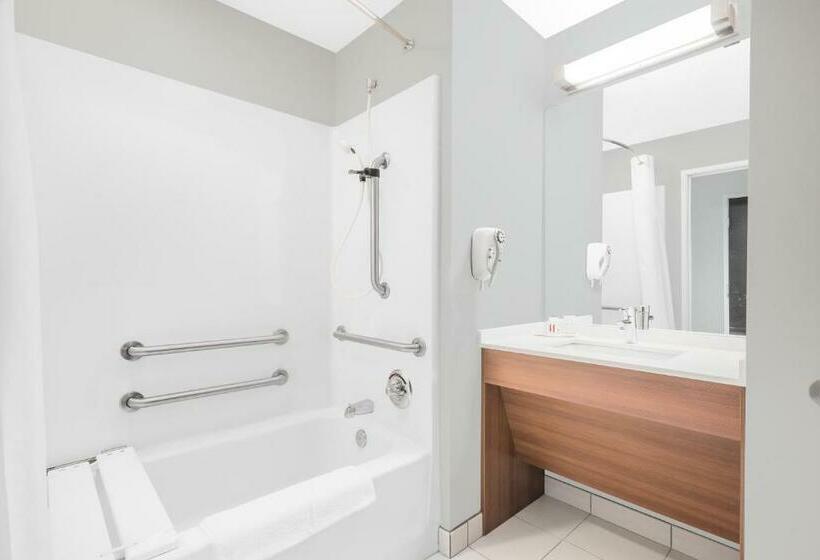 Номер Стандарт Кровать Квин Адаптированный для Инвалидов, Microtel Inn & Suites By Wyndham Binghamton