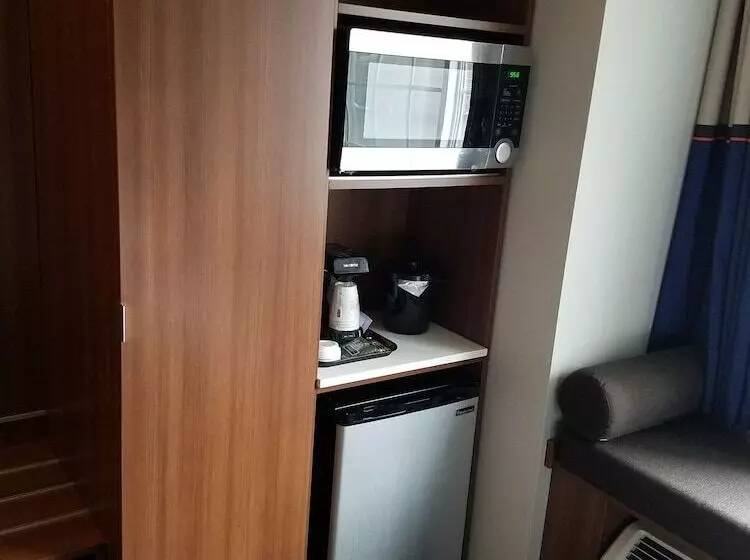 身障者適用クイーンサイズベッドルーム, Microtel Inn & Suites By Wyndham Binghamton