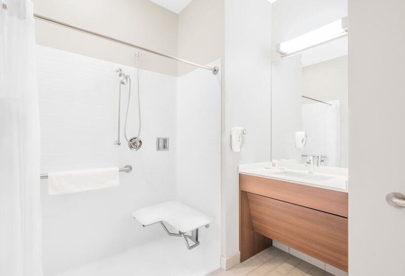 Номер Стандарт Кровать Квин Адаптированный для Инвалидов, Microtel Inn & Suites By Wyndham Binghamton