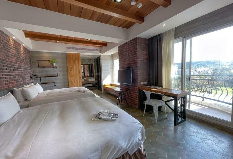 4 Bett Standardzimmer Meerblick, Kenting 4 Sisters Villa