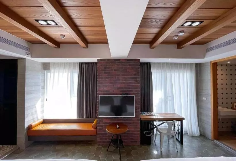 اتاق استاندارد چهار تخته با چشمانداز دریا, Kenting 4 Sisters Villa