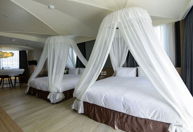 اتاق لوکس چهار تخته, Kenting 4 Sisters Villa