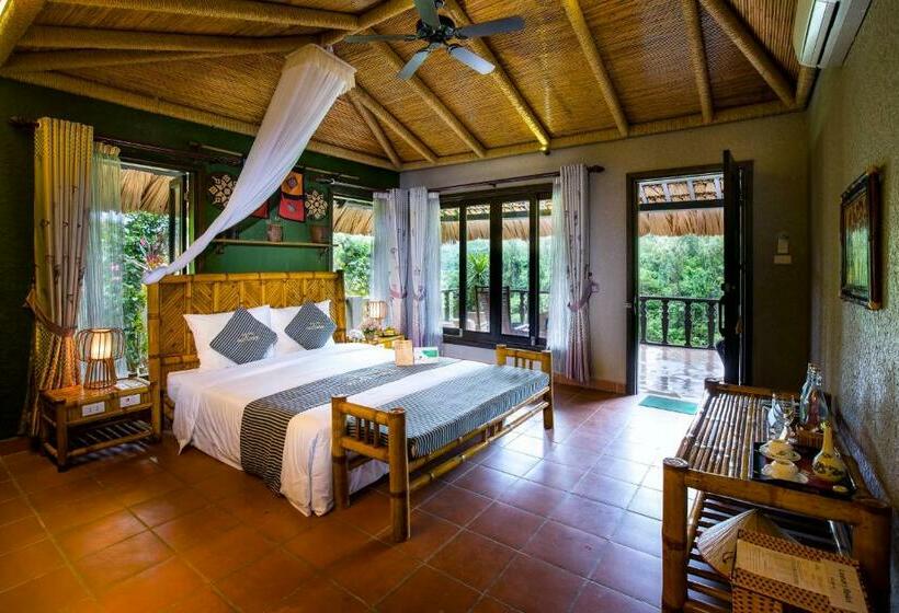 Deluxe Room Mountain View, Mai Chau Ecolodge