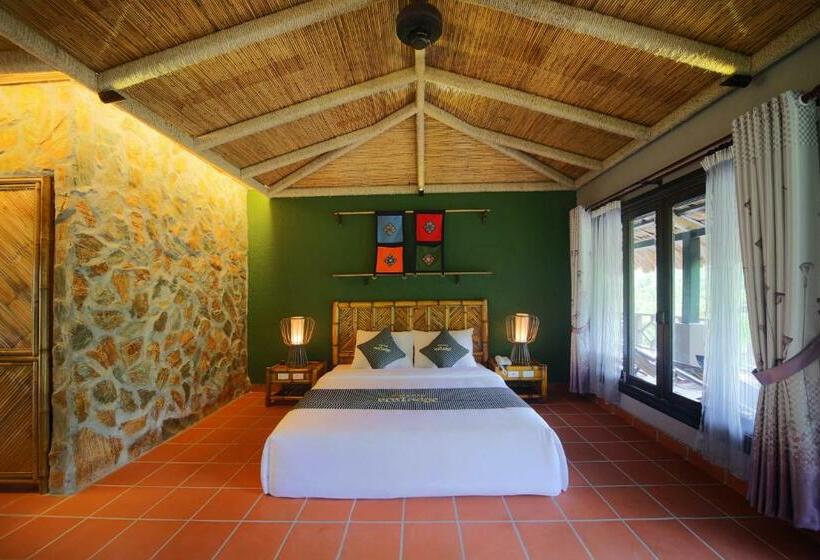 Deluxe Room Mountain View, Mai Chau Ecolodge