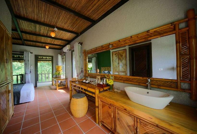 اتاق سوپریور با چشمانداز باغ, Mai Chau Ecolodge