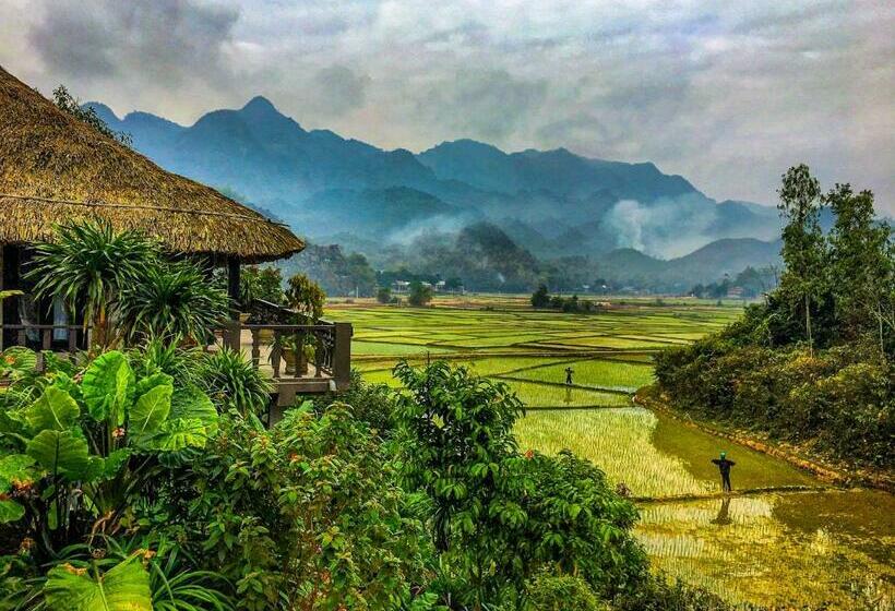 Deluxe Room Mountain View, Mai Chau Ecolodge