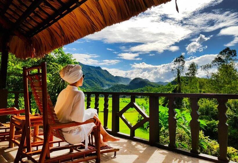 اتاق لوکس با چشمانداز, Mai Chau Ecolodge